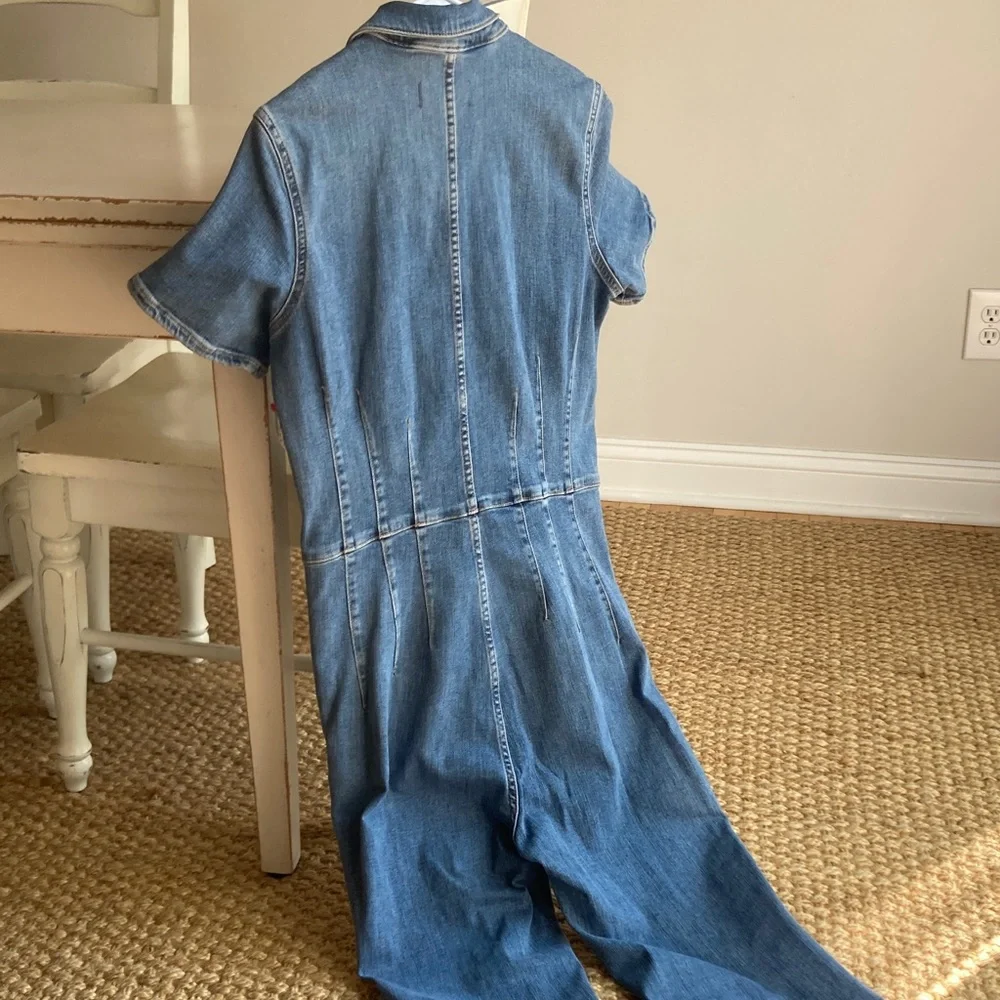 New: Free People We The Free Jayce Flare Leg Jumpsuit. Size Large